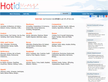 Tablet Screenshot of hotid.org